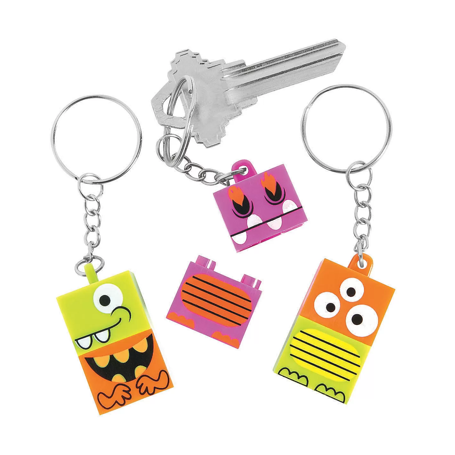 Clearance Stackerz Keychain Blind Bags - 12 Pc. Halloween Handouts