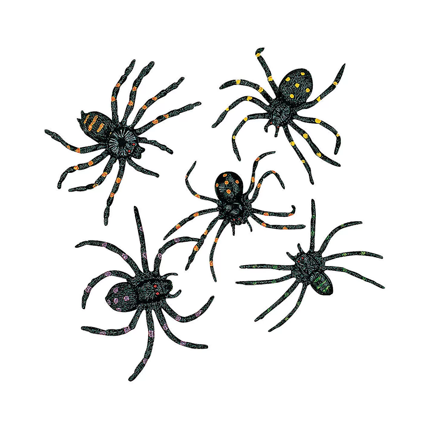 Outlet Stretchable Spiders - 12 Pc. Halloween Handouts