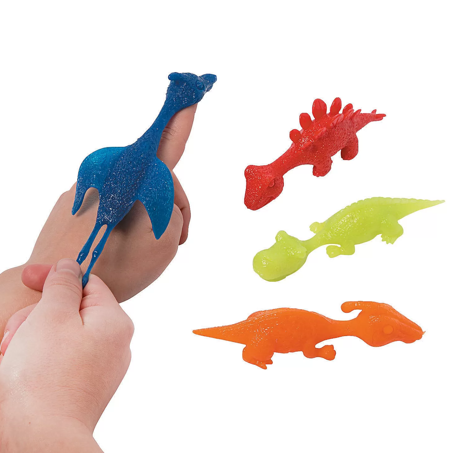 Best Stretchy Flying Dinosaur Flingers - 12 Pc. Flying Toys