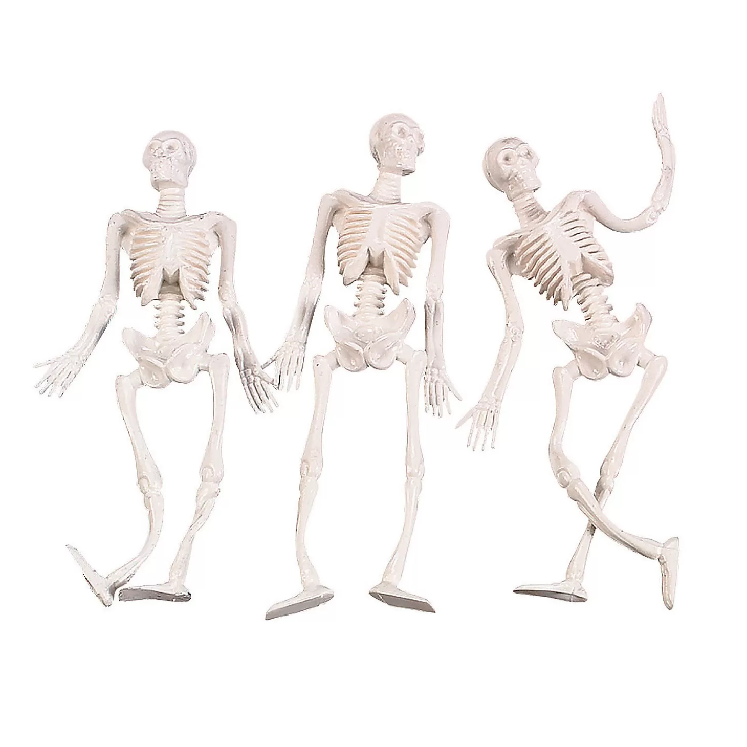 Cheap Stretchy Skeletons - 12 Pc. Halloween Handouts