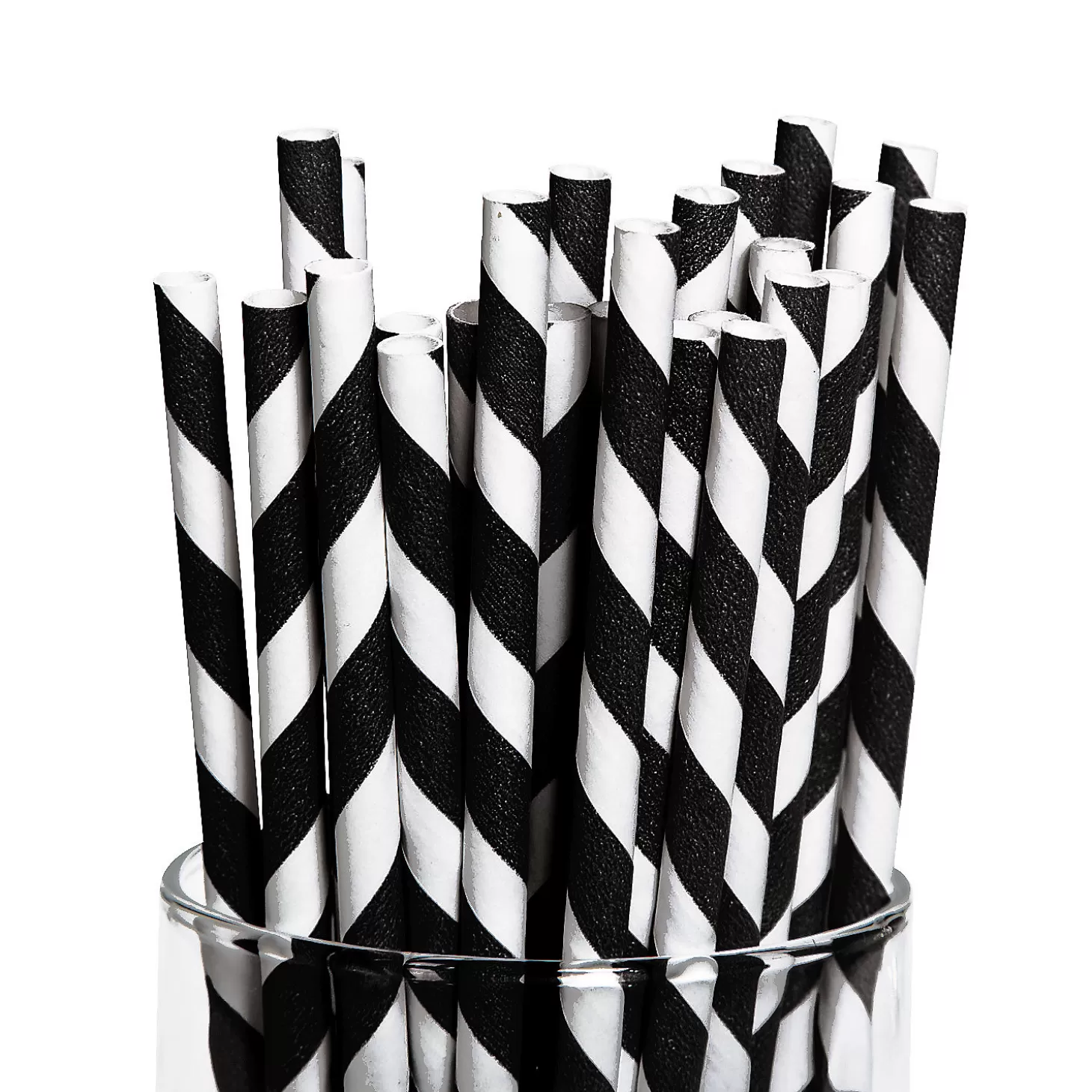 Flash Sale Striped Paper Straws - 24 Pc. Diy Adult Crafts