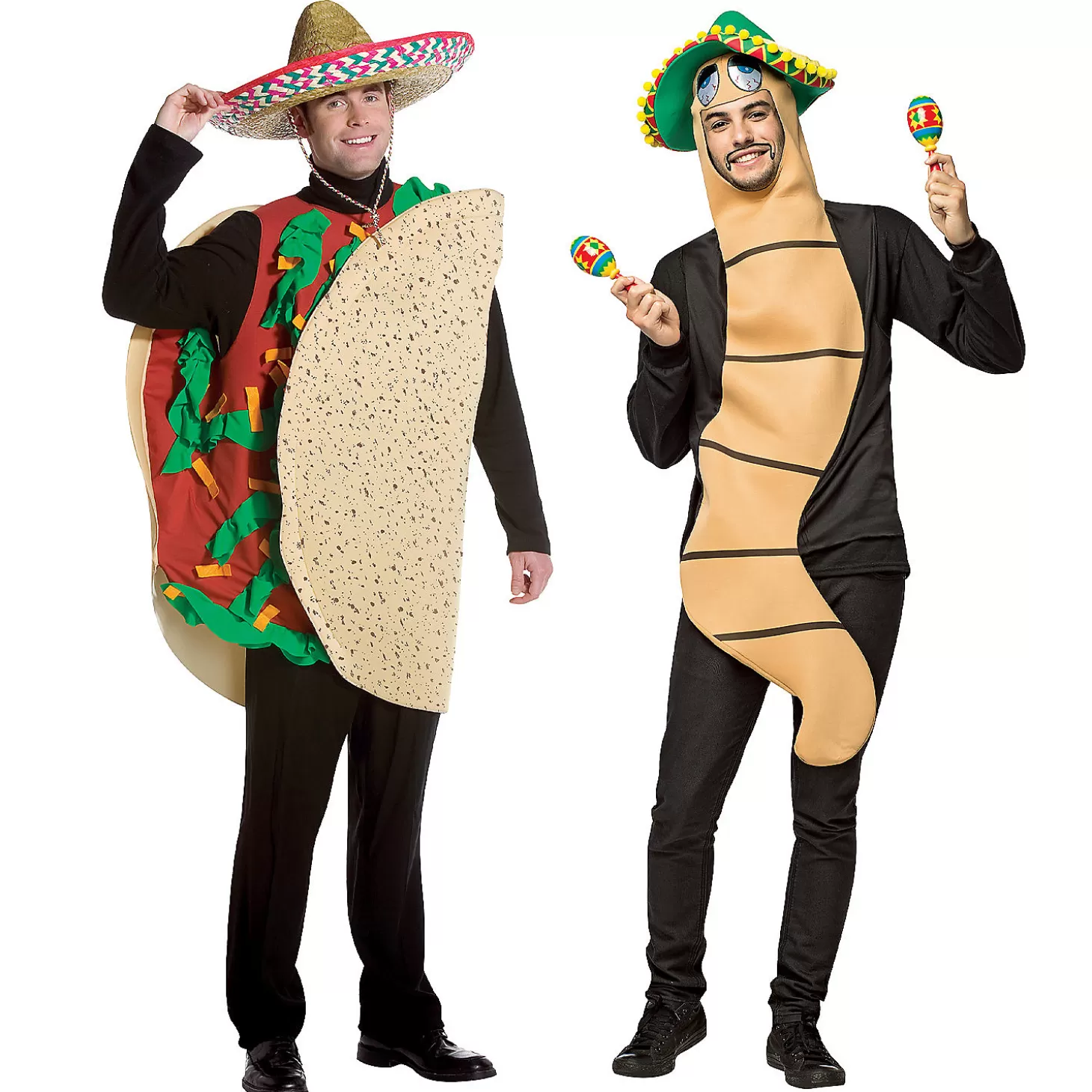 Store Tequila & Taco Fiesta Couples Costumes Couples Costumes