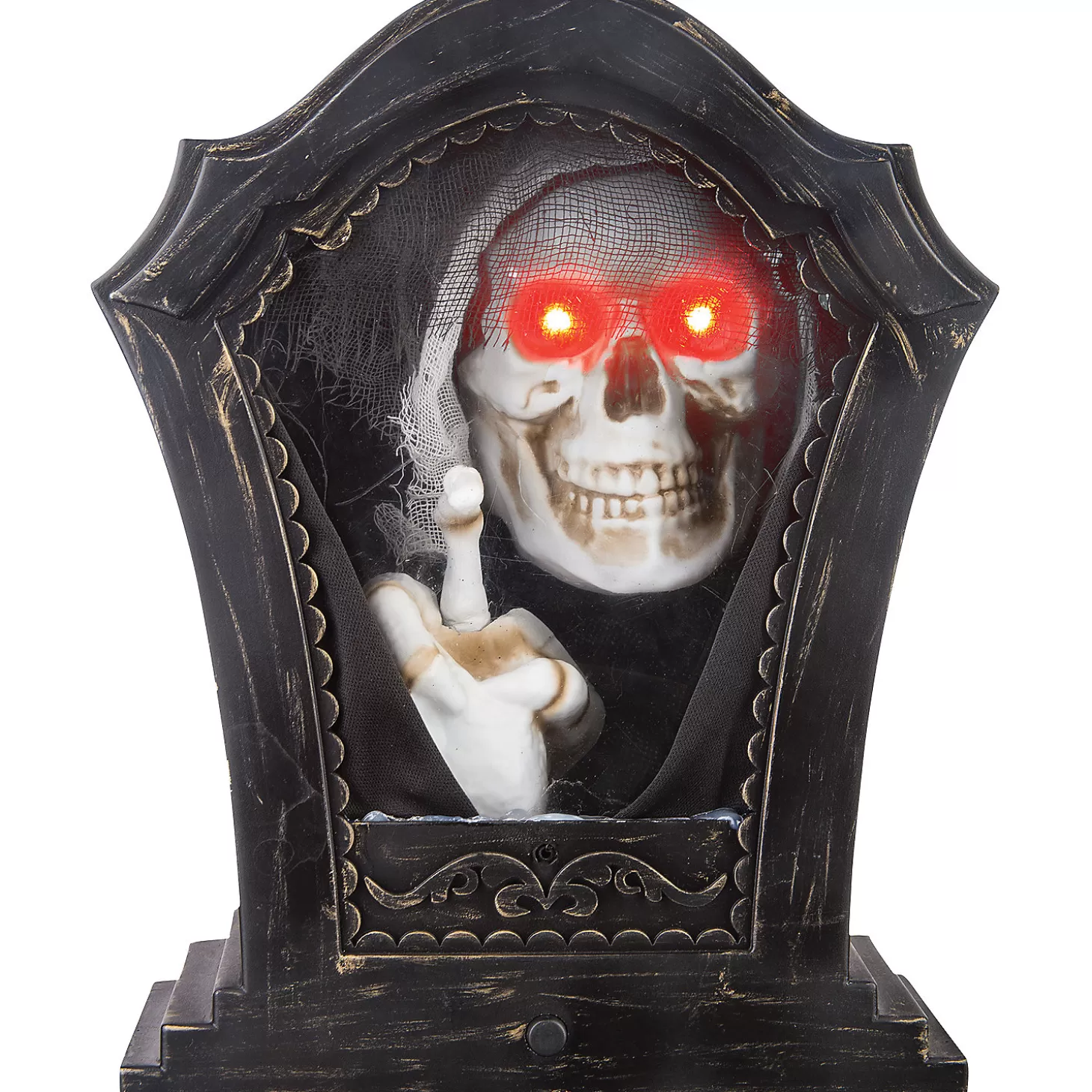 Discount Tombstone Tapping Skeleton Decoration Skulls & Skeletons