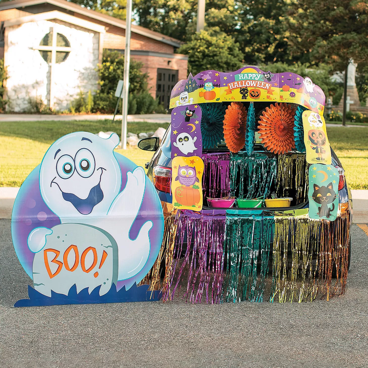 Online Trunk-Or-Treat Decorating Basic Kit - 7 Pc. Halloween Fun Kits