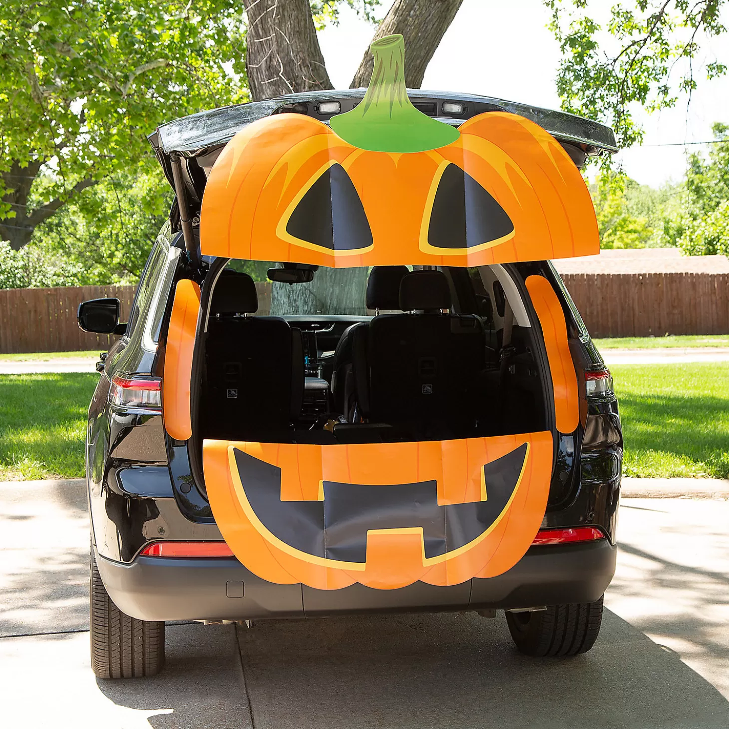 Cheap Value Jack-O'-Lantern Trunk-Or-Treat Decorating Kit - 5 Pc. Halloween Fun Kits