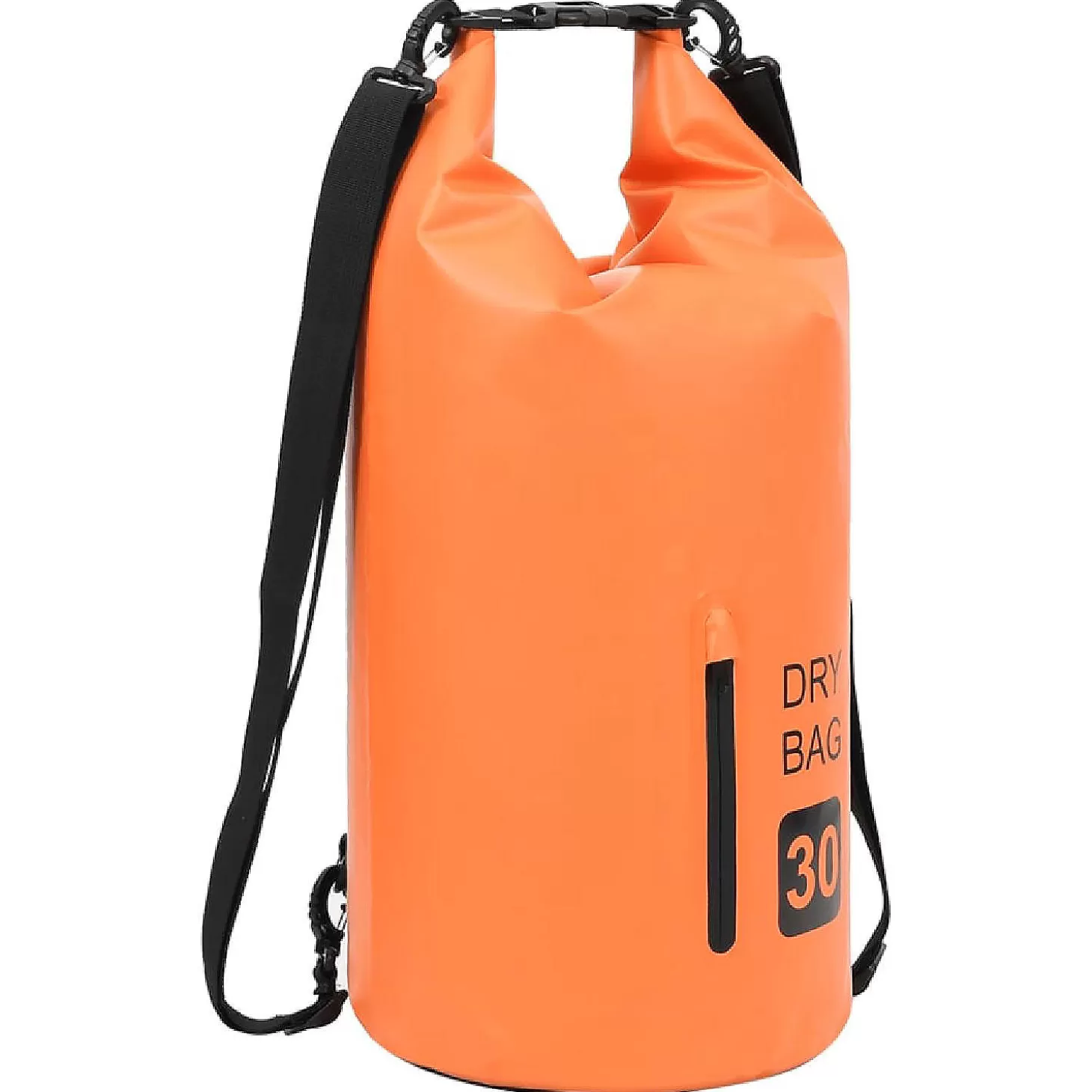 Clearance Vidaxl Dry Bag With Zipper Orange 7.9 Gal Pvc Water Toys