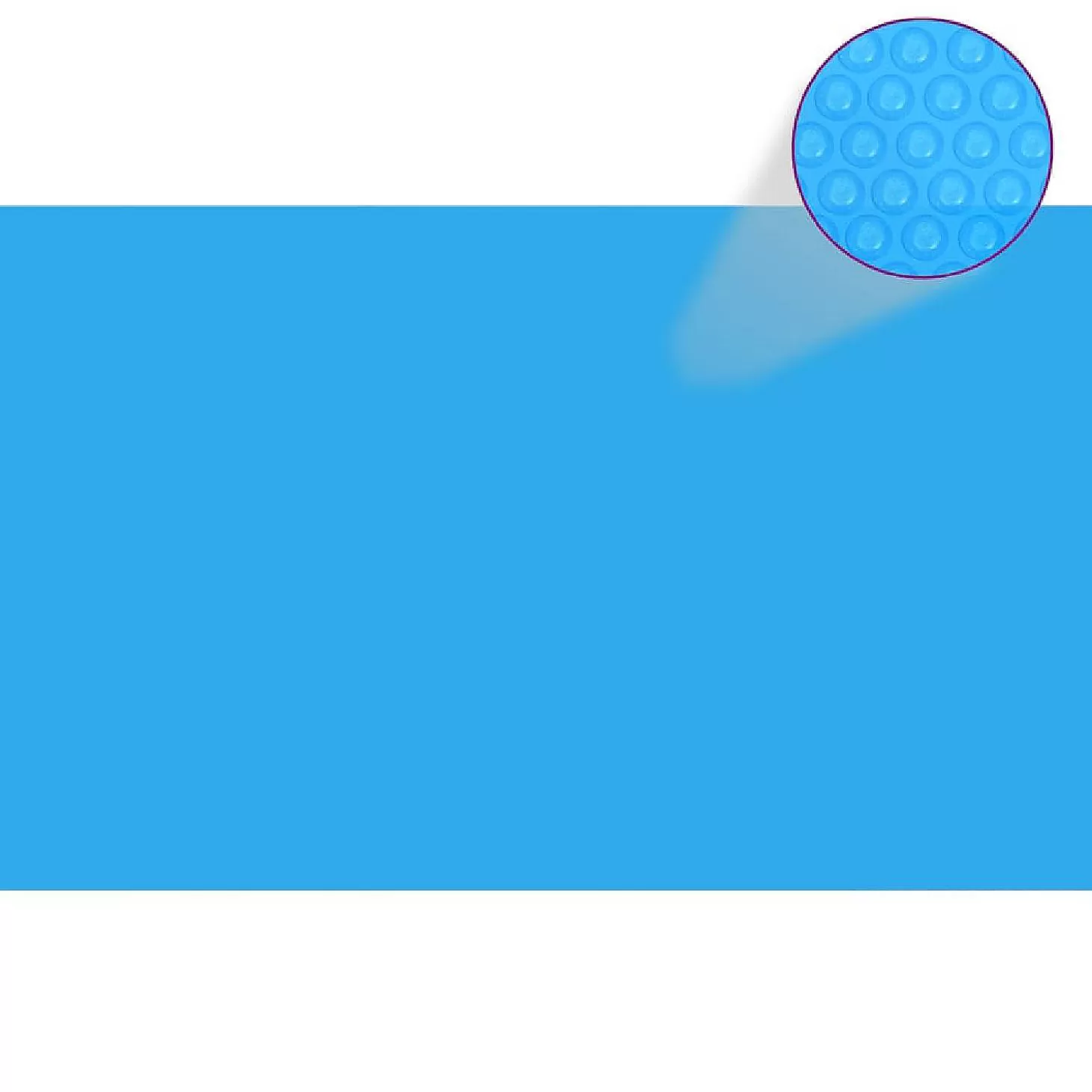 Cheap Vidaxl Pool Cover 102 X 63 Inch Pe Blue Rectangular Water Toys