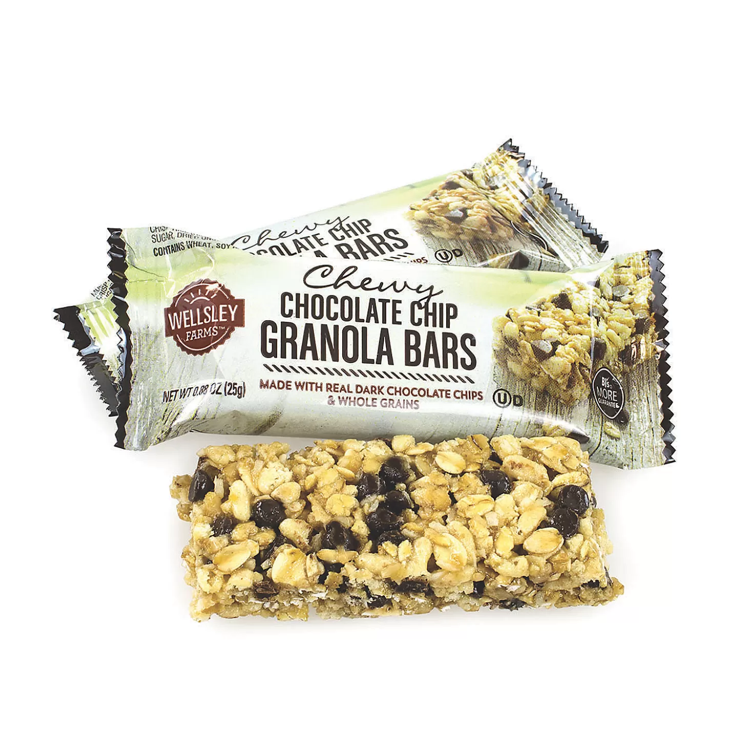 Best Wellsley Farms Chewy Chocolate Chip Granola Bars, .88 Oz, 60 Count Bulk Halloween Supplies