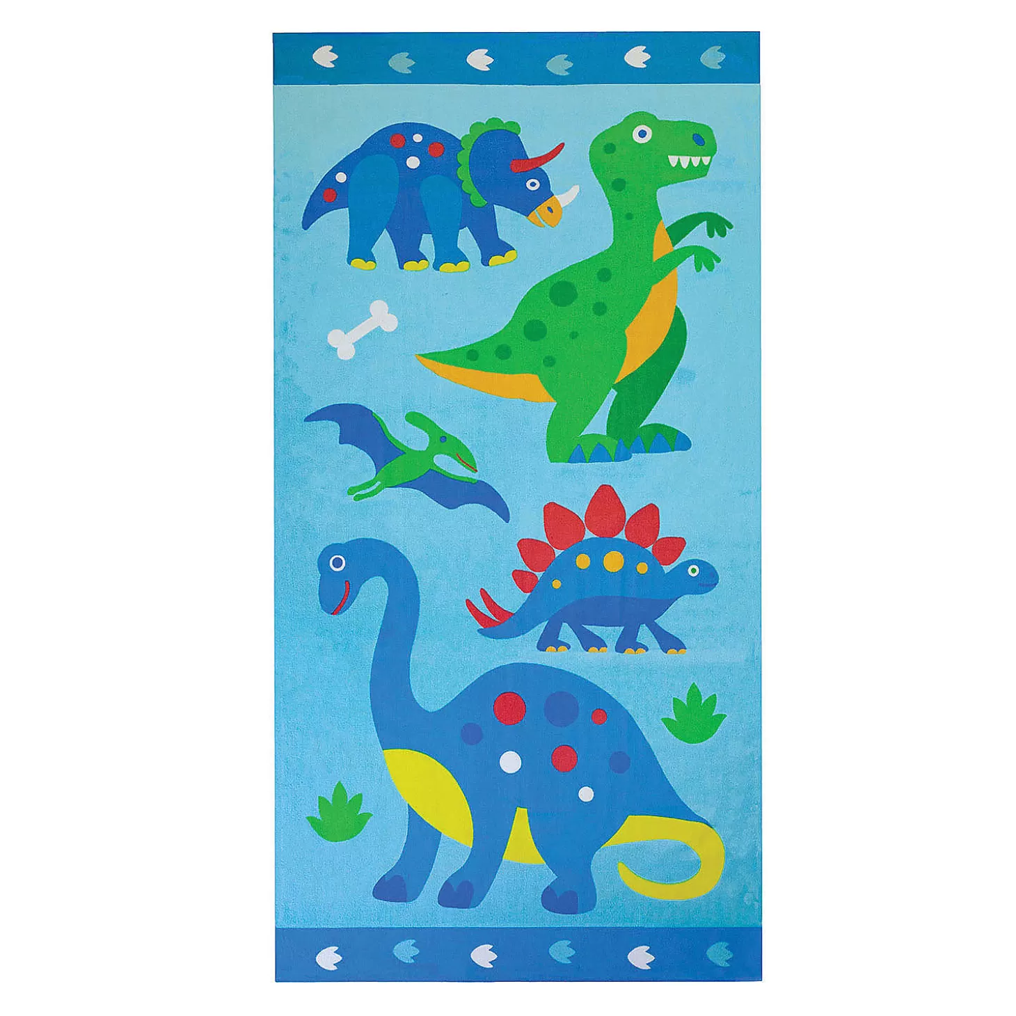 Flash Sale Wildkin Dinosaur Land 100% Cotton Beach Towel Water Toys