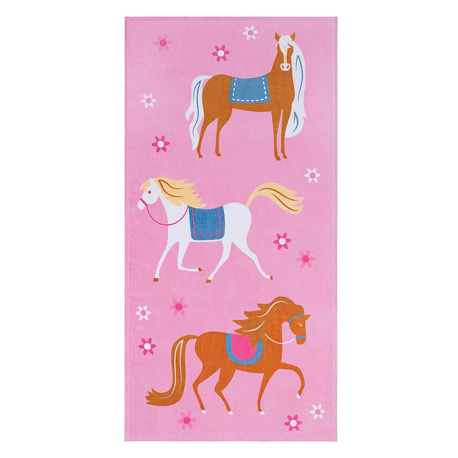 Hot Wildkin Horses 100% Cotton Beach Towel Water Toys