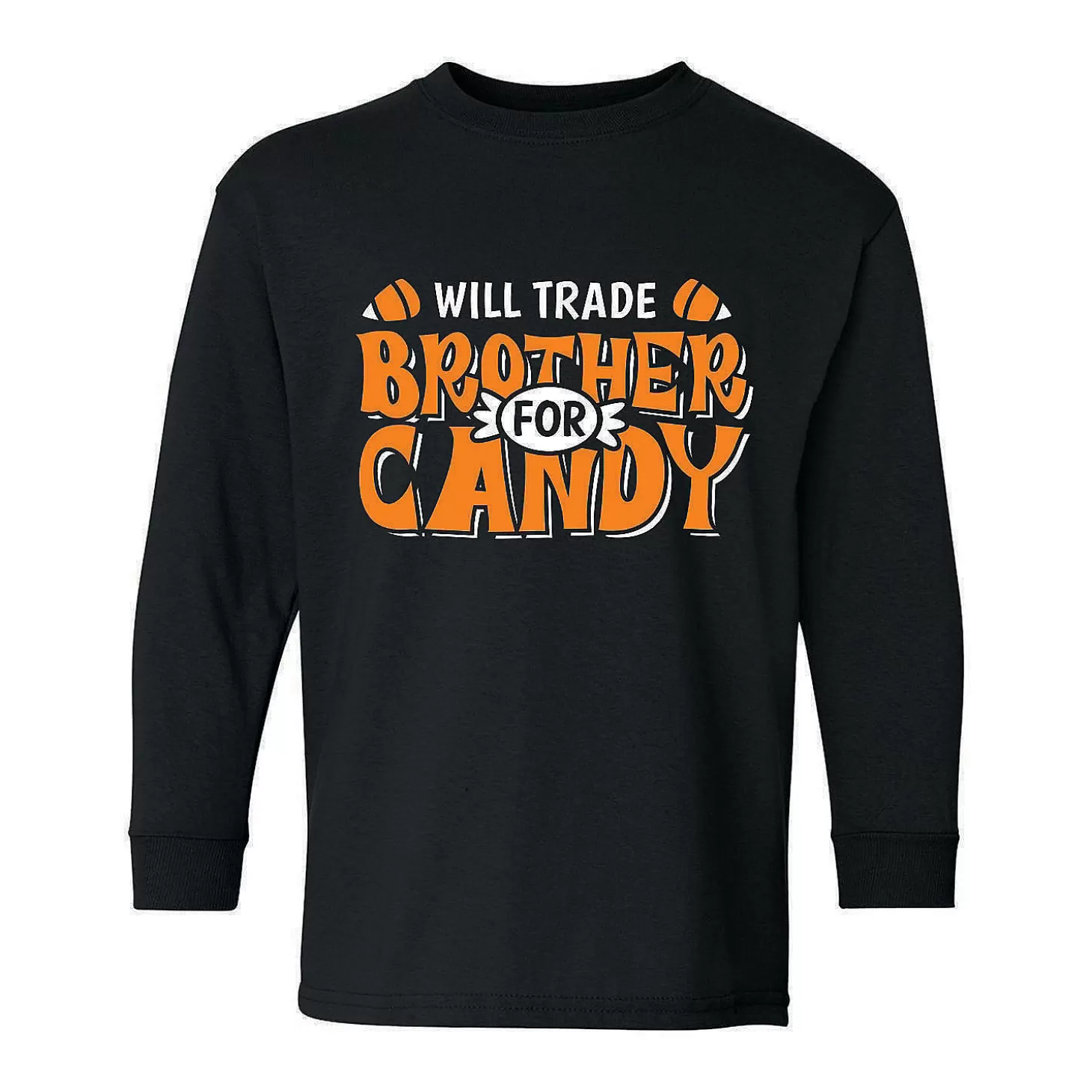 Flash Sale Will Trade Brother For Candy Youth T-Shirt Halloween T-Shirts