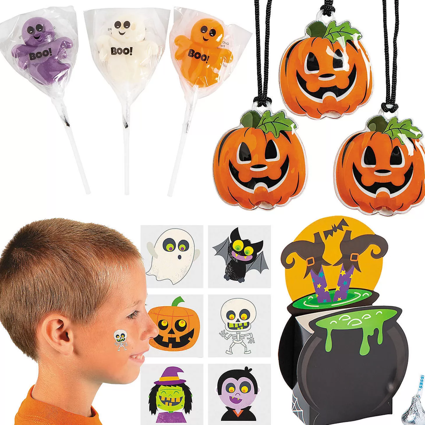 Best Sale Witch Cauldron Handout Kit For 12 Halloween Fun Kits