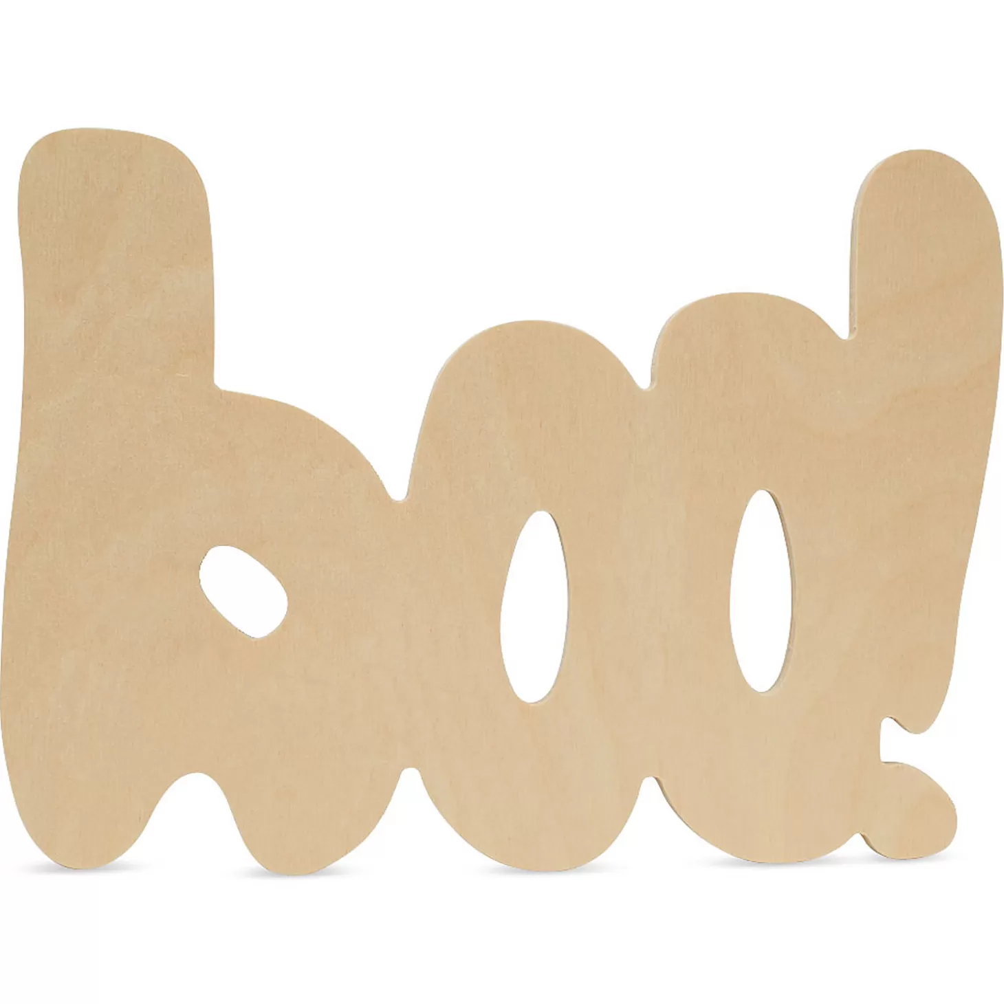 Discount Woodpeckers Crafts, Diy Unfinished Wood 12" Boo Cutouts, Pack Of 25 Diy Adult Crafts