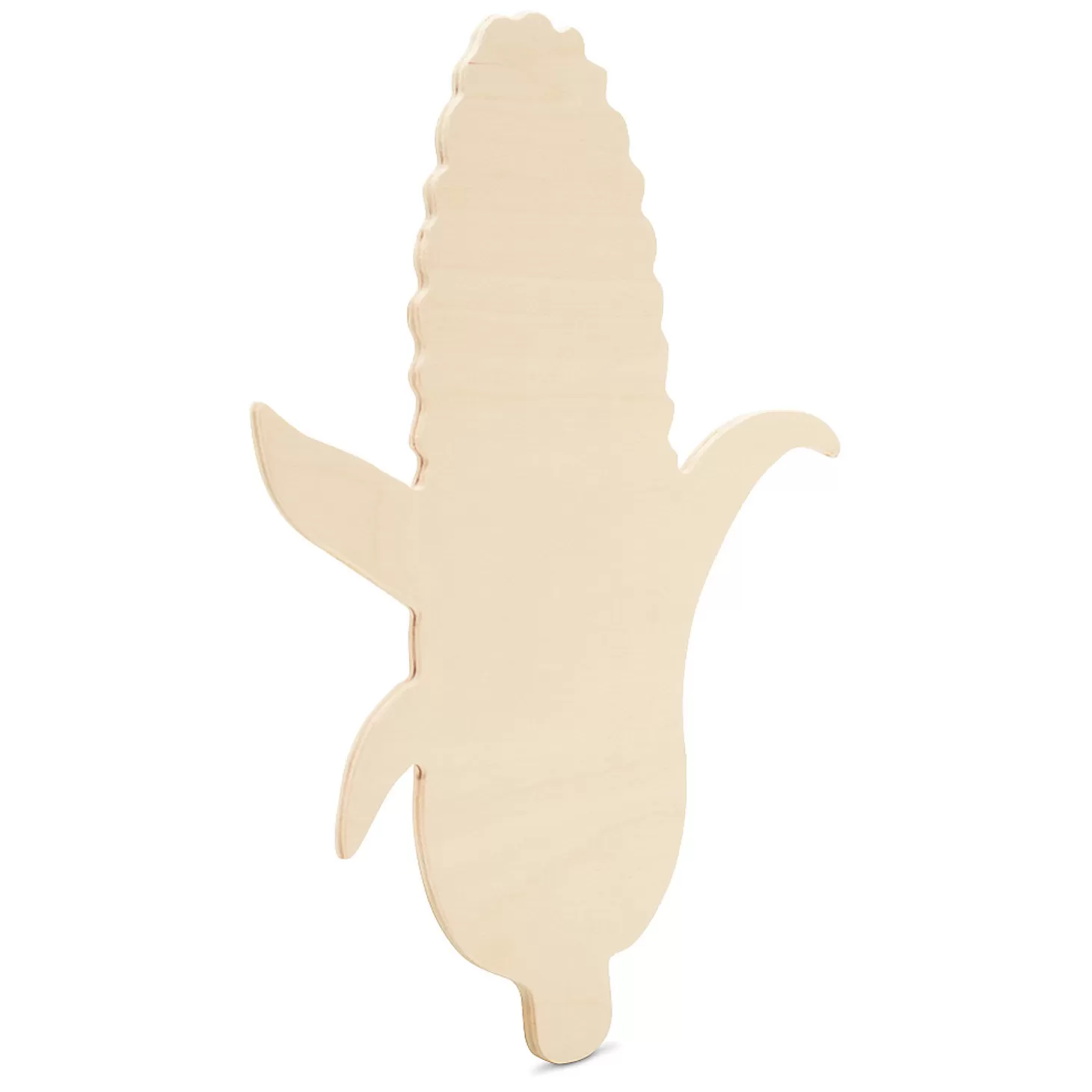 Cheap Woodpeckers Crafts, Diy Unfinished Wood 12" Corn On The Cob Cutout Pack Of 6 Diy Adult Crafts