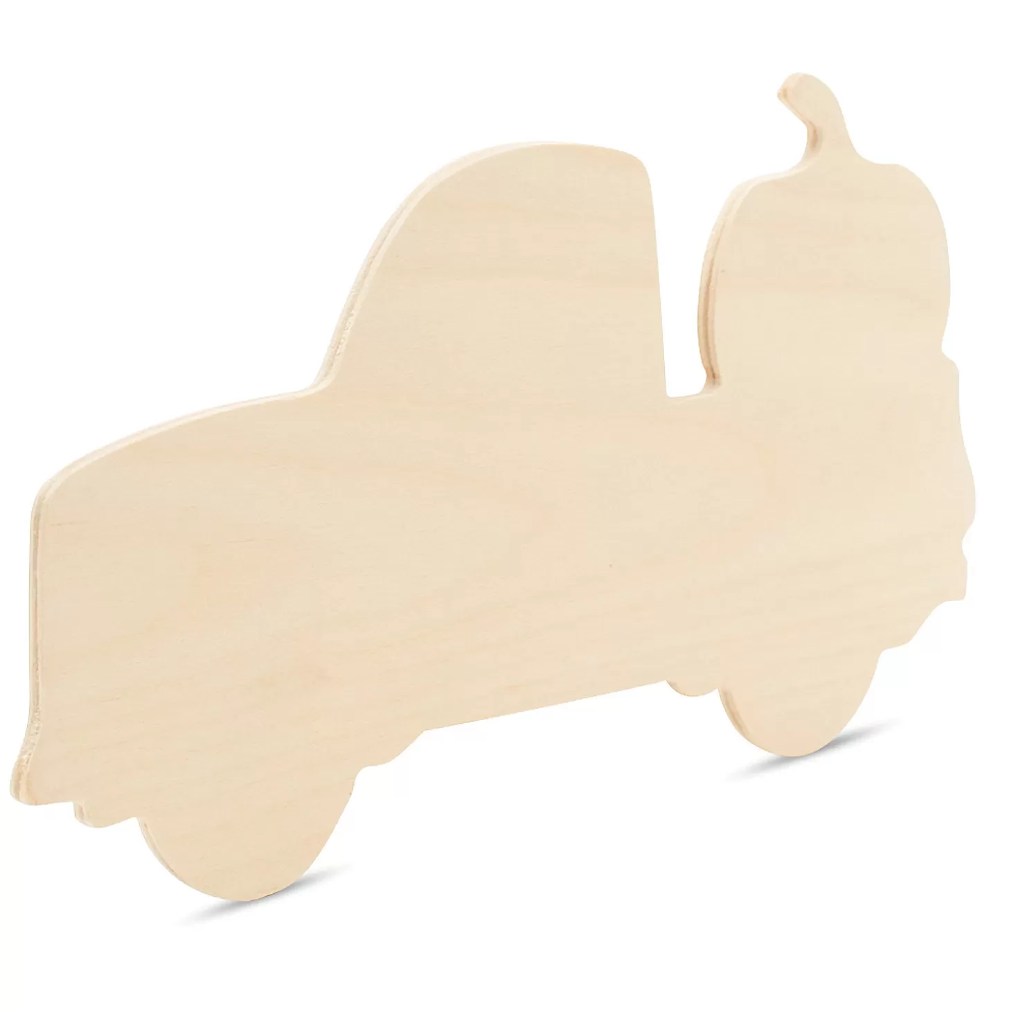 Cheap Woodpeckers Crafts, Diy Unfinished Wood 12" Pumpkin Truck Cutout Pack Of 6 Diy Adult Crafts