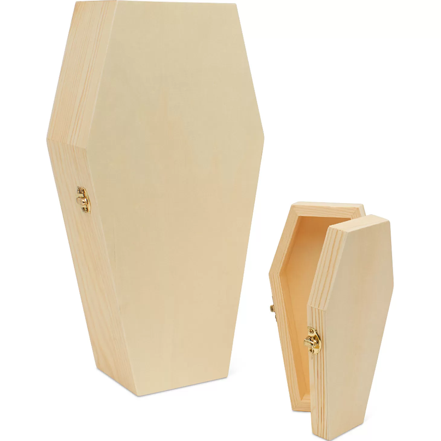 Shop Woodpeckers Crafts, Diy Unfinished Wood 6" Coffin, Pack Of 6 Diy Adult Crafts