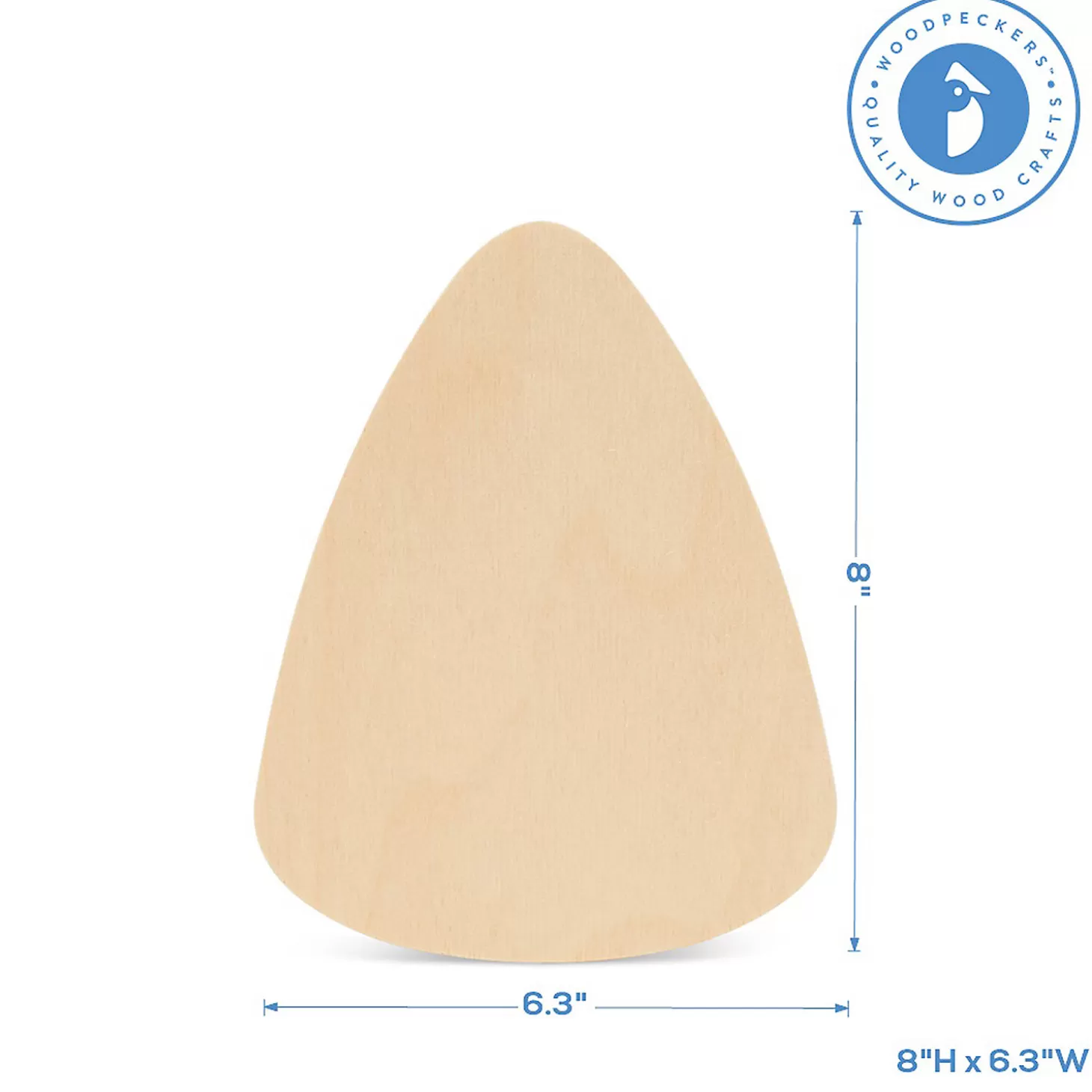 Best Woodpeckers Crafts, Diy Unfinished Wood 8" Candy Corn Cutouts, Pack Of 12 Diy Adult Crafts