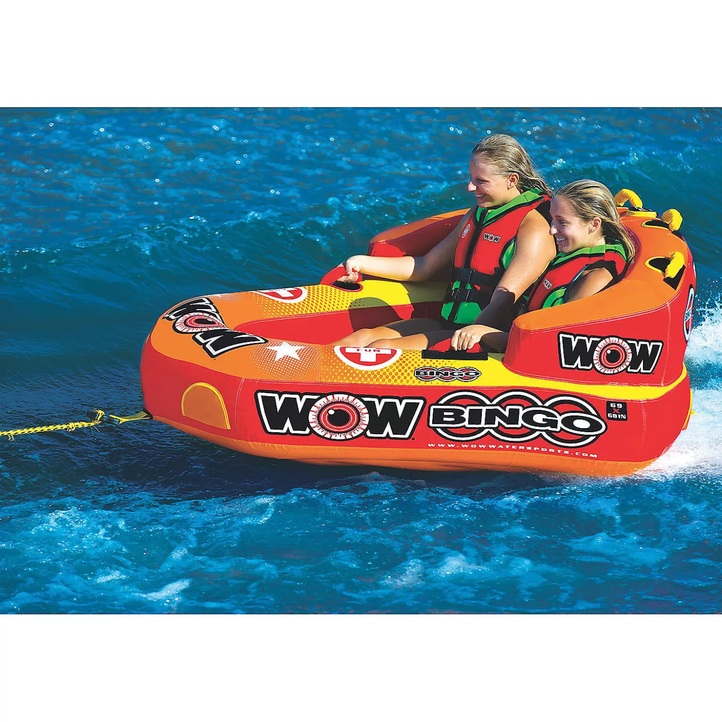 Outlet Wow Bingo 2 Person Towable Water Toys