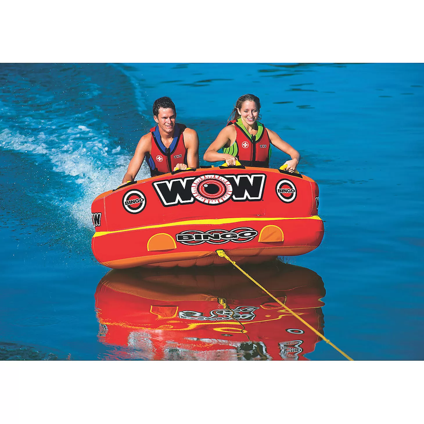 Outlet Wow Bingo 2 Person Towable Water Toys