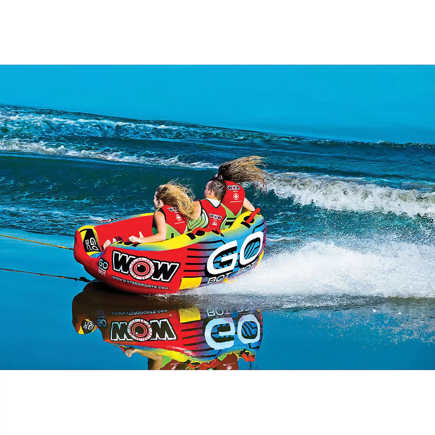 Outlet Wow Go Bot 3 Person Towable Water Toys